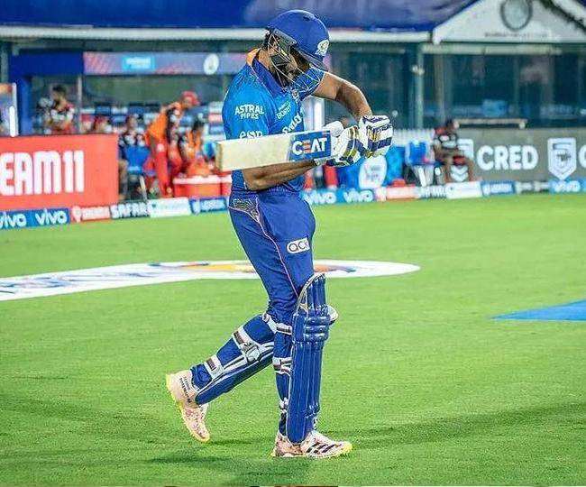IPL 2021 के पहले मैच में रोहित शर्मा के जूतों पर दिखा कुछ ऐसा, जिसकी हो रही है तारीफ