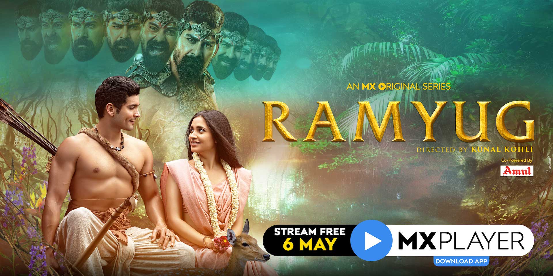 एमएक्स प्लेयर ने जारी किया 'रामयुग' वेब सीरीज़ का ट्रेलर, ओटीटी की दुनिया में अब रामायण की कहानी