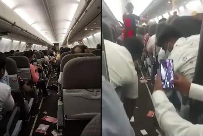 Video : भयंकर तूफान में फंसे स्पाइसजेट (SpiceJet) के विमान के अंदर का VIDEO आया सामने, अंदर के हालात देखकर दहल जाएगा आप का दिल