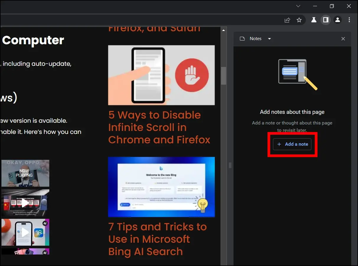 How To Use The Notes Feature In Google Chrome: Is It Any Good?